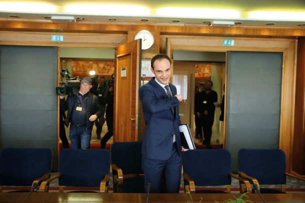 Predsedniški kandidat Anže Logar