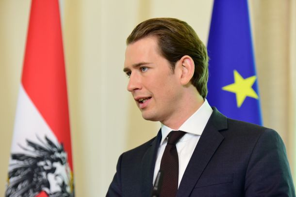 Nekdanji avstrijski kancler Sebastian Kurz