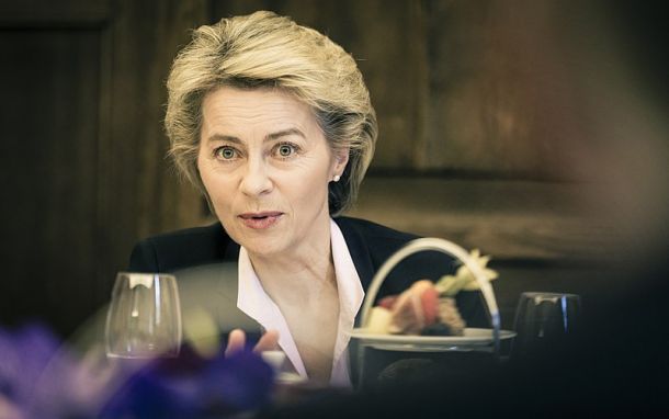 Predsednica Evropske komisije Ursula von der Leyen