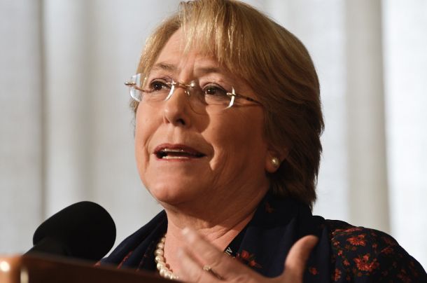 Visoka komisarke Združenih narodov za človekove pravice Michelle Bachelet