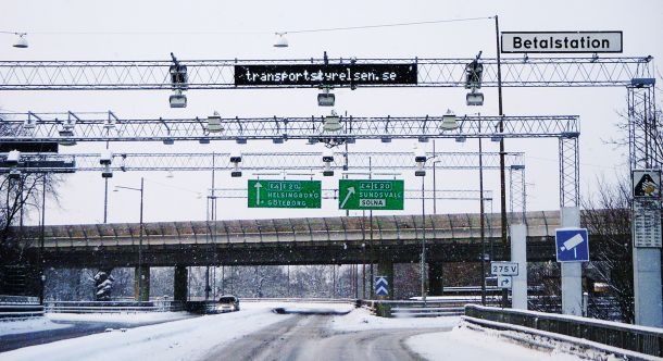 Promet v Stockholmu, kjer imajo takso za vstop