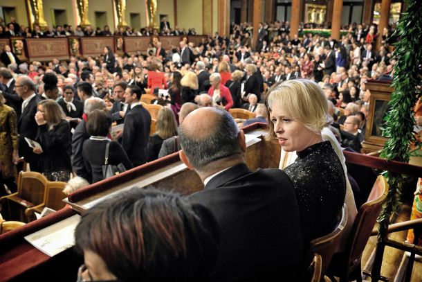 Predsednica državnega zbora Urška Klakočar Zupančič na novoletnem koncertu na Dunaju. 1. januar 2023 