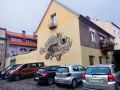 Riba, ki ne bo nikoli plavala; novi mural Tomaža Milača na Gosposki ulici, CE 