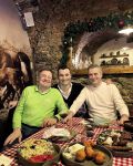 Robert Golob in Zoran Janković v restavraciji Baščaršija v Ljubljani