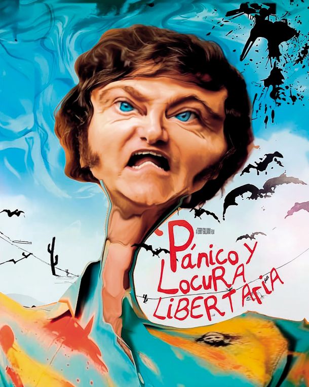 Lanske argentinske predsedniške volitve je zaznamovala opazna uporaba z umetno inteligenco ustvarjenih podob: v štabu kandidata Sergia Masse so ustvarili serijo podob, ki so karikirale negativne lastnosti njegovega nasprotnika Javierja Mileia, ki je med drugim postal antiherojski protagonist filma Strah in groza v Las Vegasu