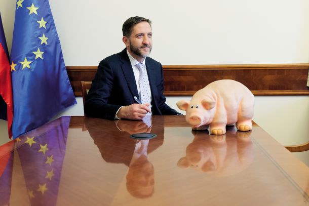 Podpredsednik vlade in minister za finance Klemen Boštjančič