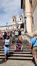 Španske stopnice, Rim, I