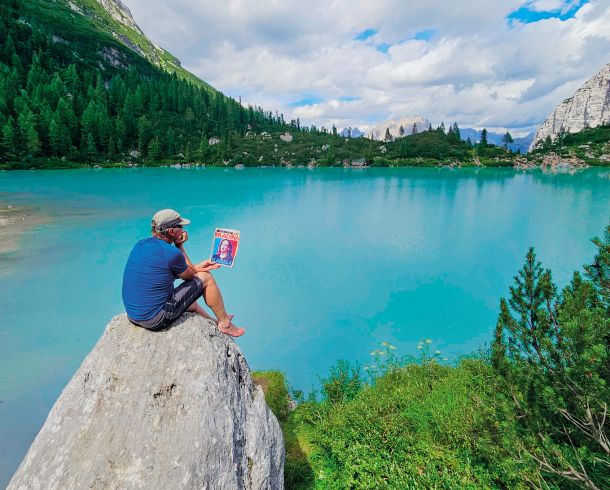 Jezero Sorapiss, Dolomiti, provinca Belluno, I 