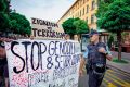 Protest v podporo Palestini v Ljubljani