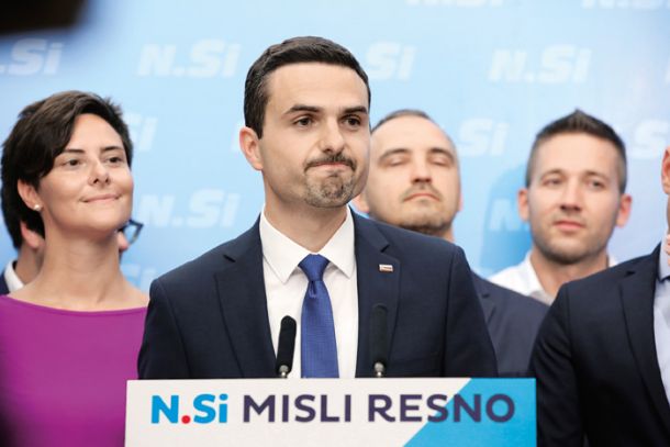 Predsednik NSi Matej Tonin