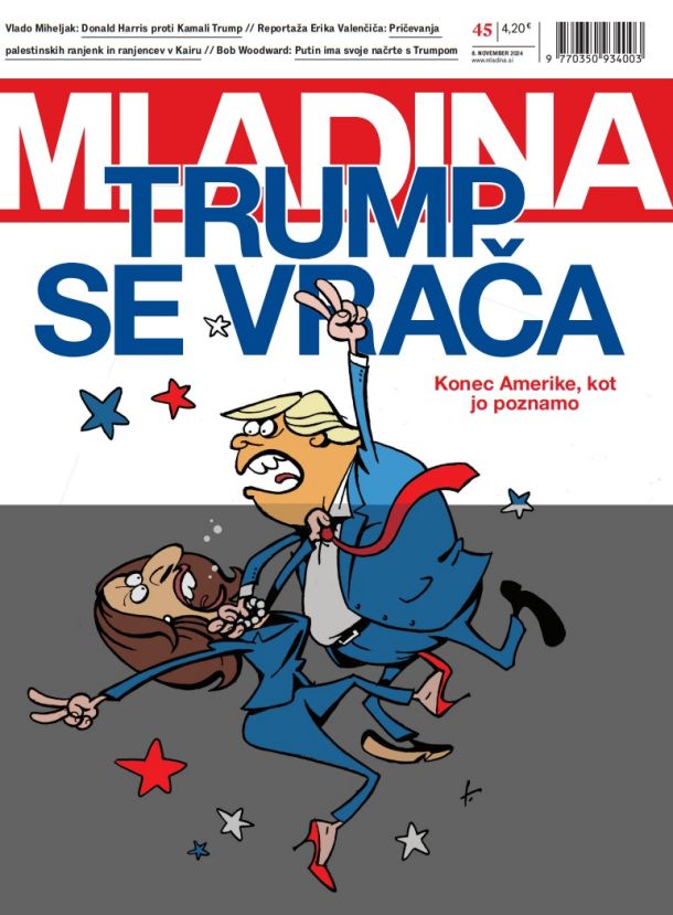 MLADINA 45: TRUMP SE VRAČA