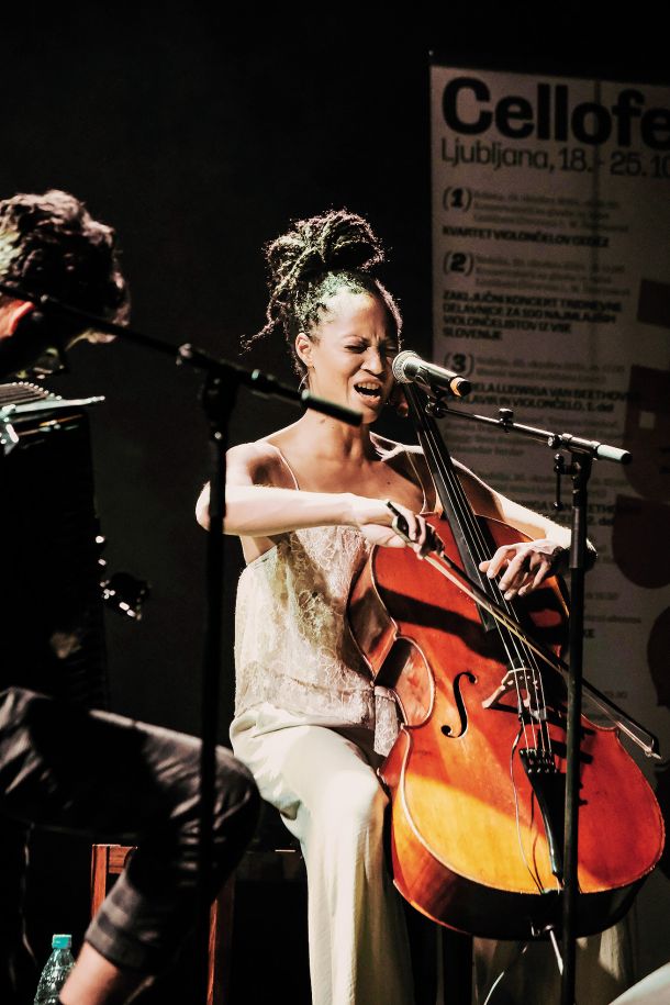 Marie Spaemann in Christian Bakanic, Cellofest Ljubljana 2024, Kino Šiška, LJ 