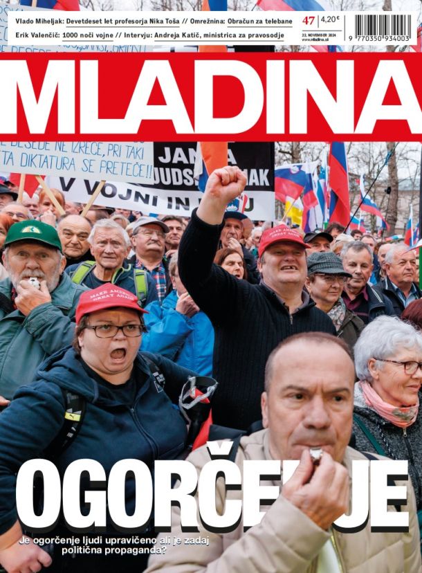 MLADINA 47 2024: OGORČENJE