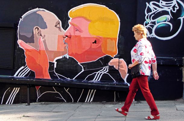 Grafit Putin-Trump