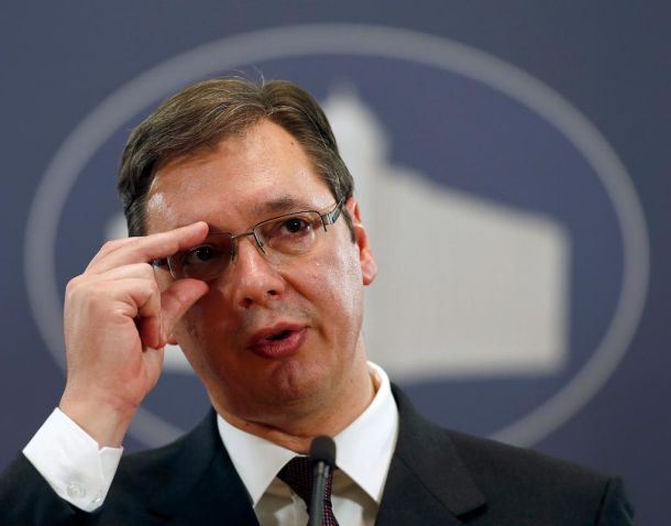 Srbski predsednik Aleksandar Vučić je že pred Kurtijevo novinarsko konferenco zavrnil obtožbe Prištine o vpletenosti Beograda v petkovo eksplozijo. 