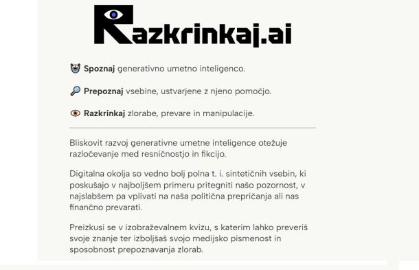 Razkrinkaj.ai