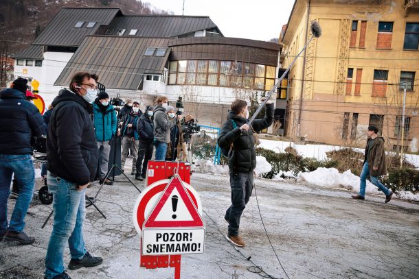 Snemanje filma Zbudi se 