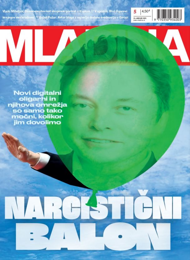 MLADINA 05 2025: NARCISTIČNI BALON