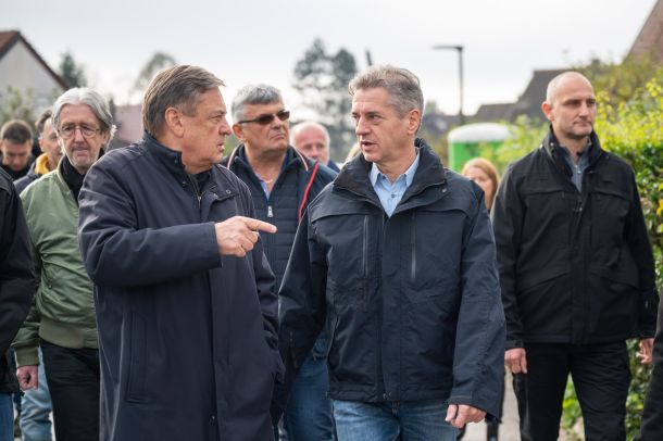 Ljubljanski župan Zoran Jankovič in premier Robert Golob