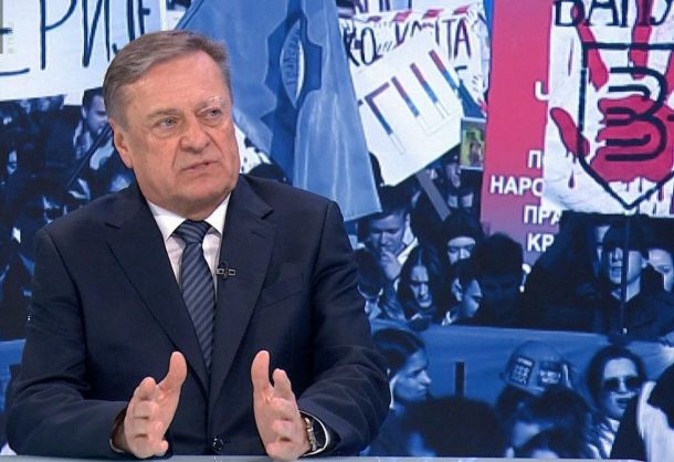 Ljubljanski župan Zoran Janković v oddaji Odmevi na TV Slovenija