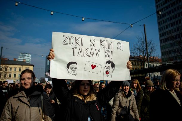 Protest v Ljubljani