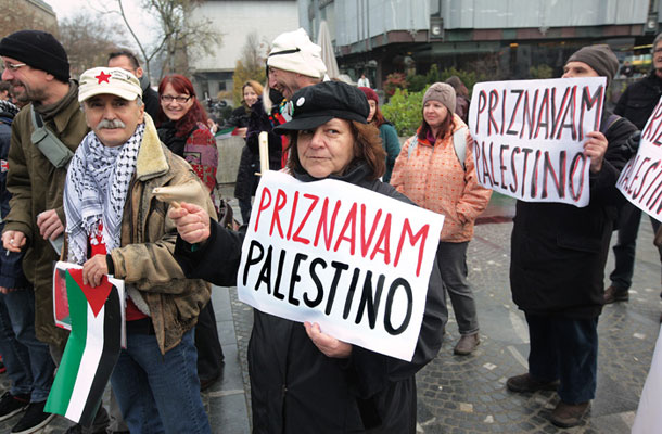 Lahko Slovenija umakne priznanje Palestine?