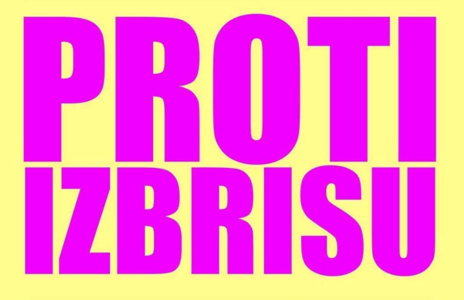 »Proti izbrisu volilne pravice tujcem«