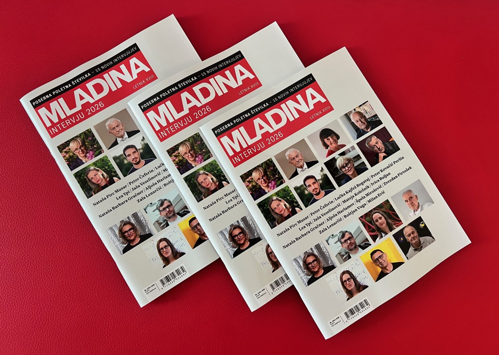 Mladina INTERVJU 2026 / Kdo so naši poletni sogovorniki?