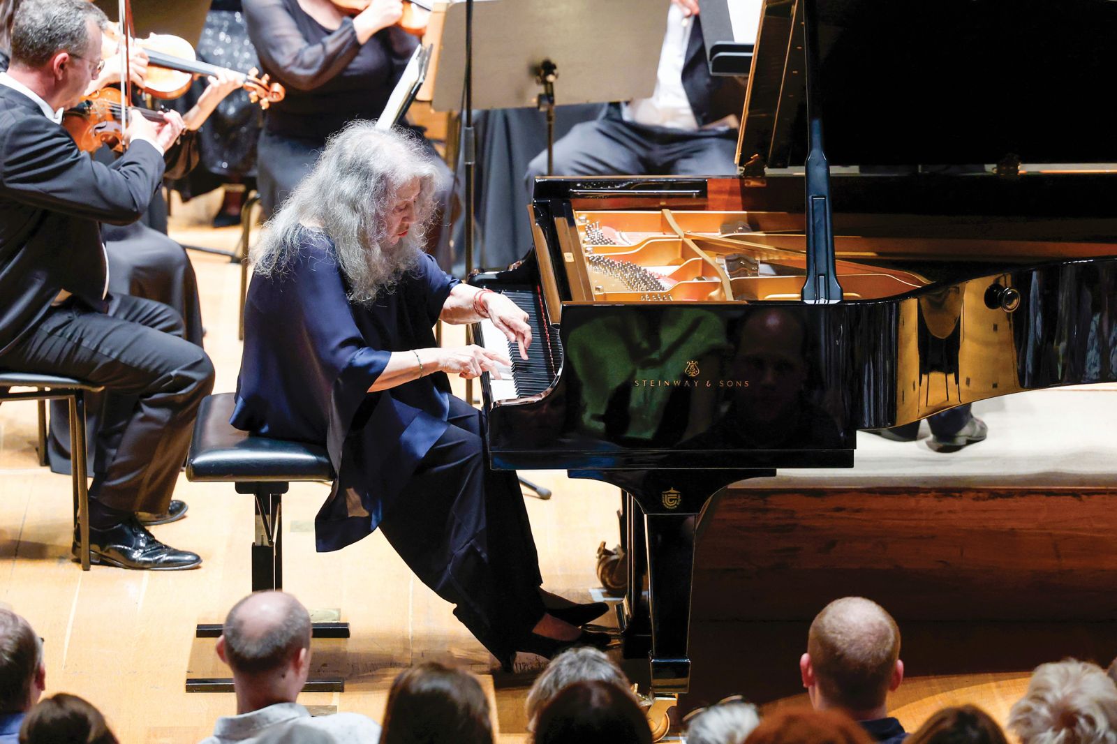 Martha Argerich in Orkester Slovenske filharmonije; Ljubljana Festival, Cankarjev dom, LJ | Borut Krajnc