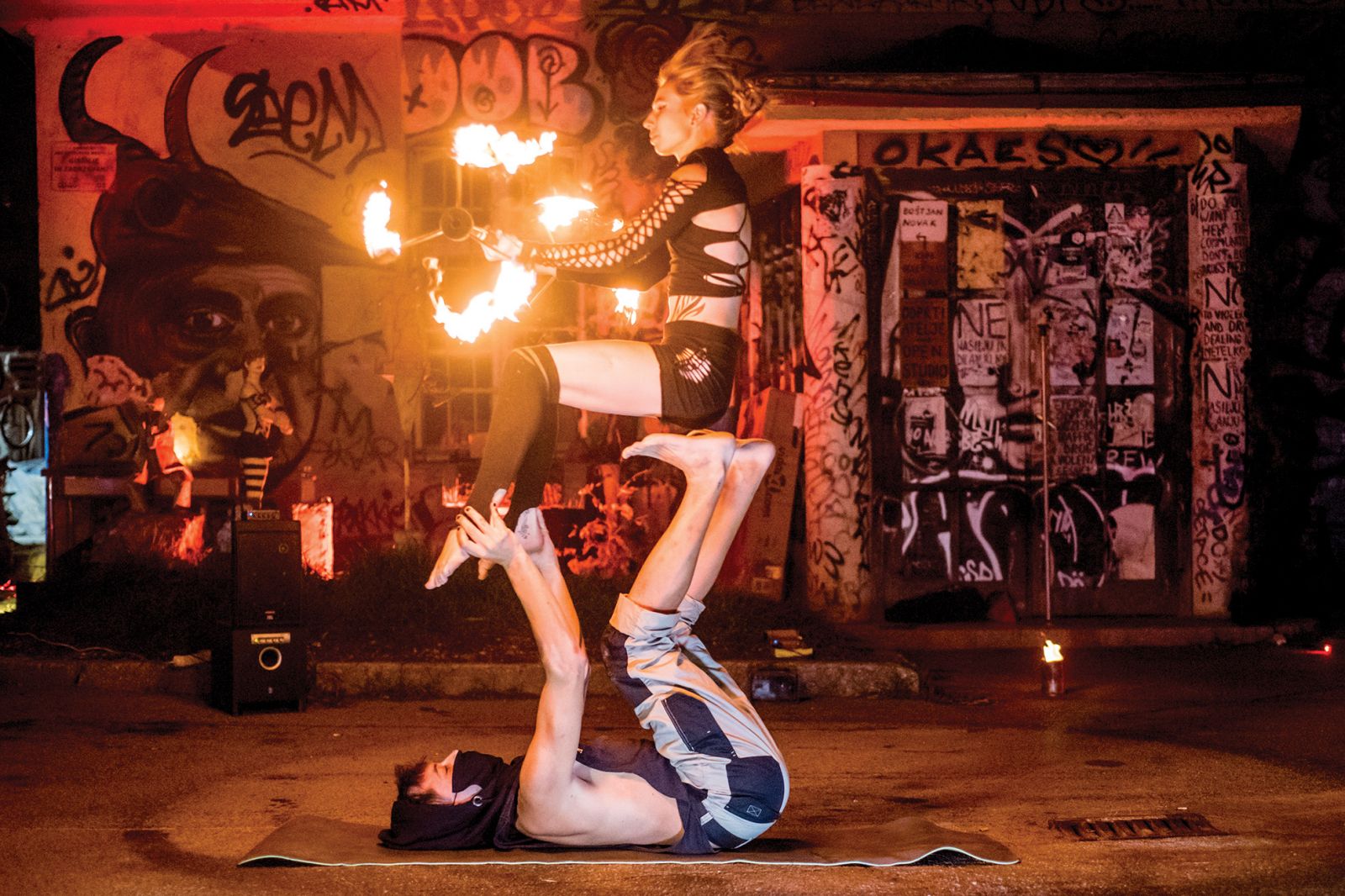 Praznovanje obletnice AKC Metelkova mesto, LJ - Embervail | Sebastijan Iskra