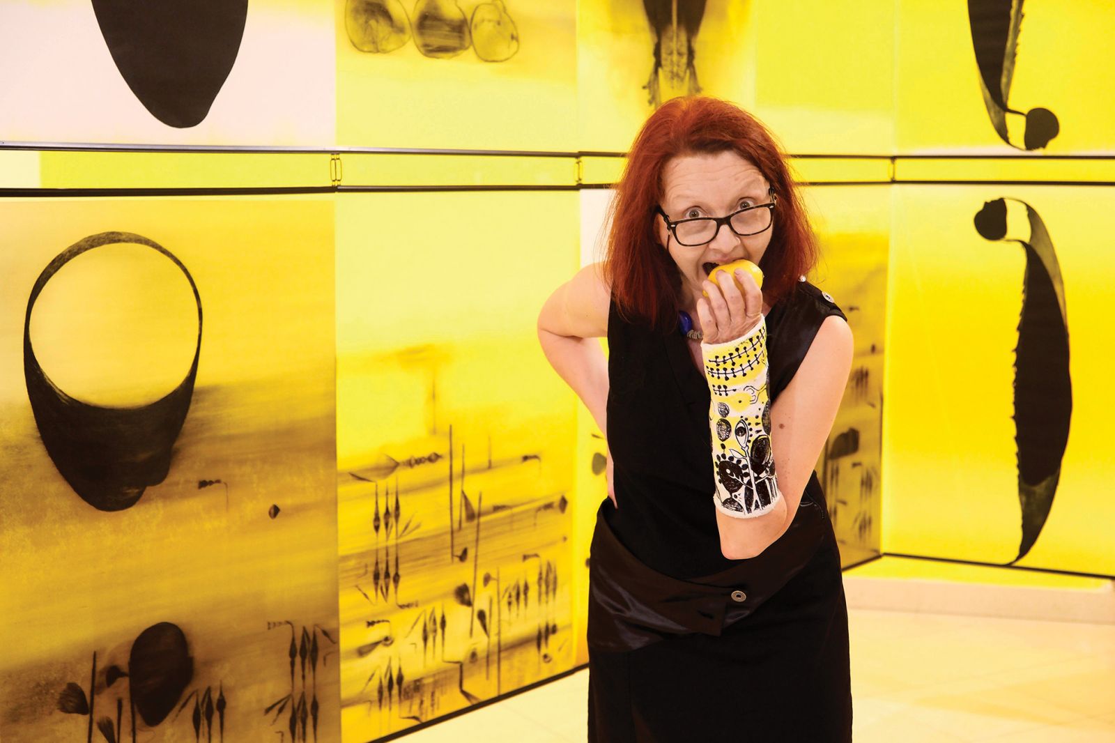 Svetlana Jakimovska Rodić: Strange fruit, galerija DLUL, LJ | Janez Zalaznik