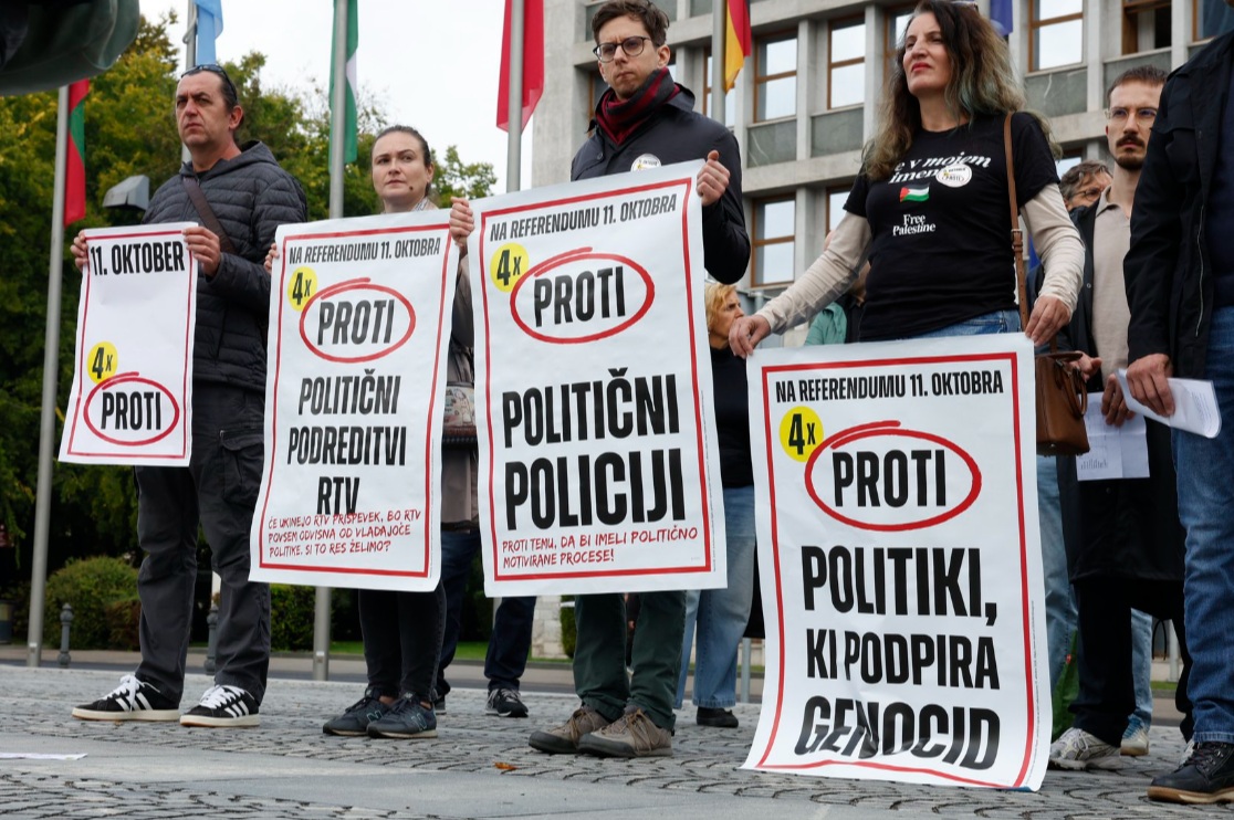 Glasovnice po pošti referendumskih izidov niso spremenile
