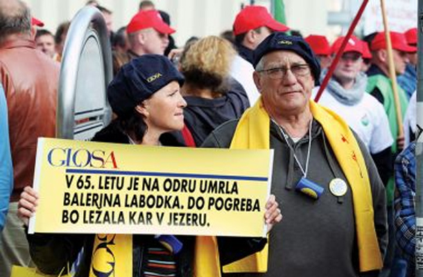 Protesti proti pokojninski reformi