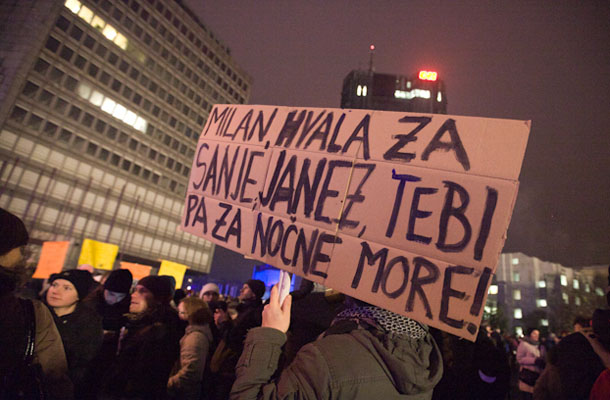 Protest ljudi, ljudske vstaje niso 'glas ulice',  niso huligansko početje desnih ali levih ekstremistov!